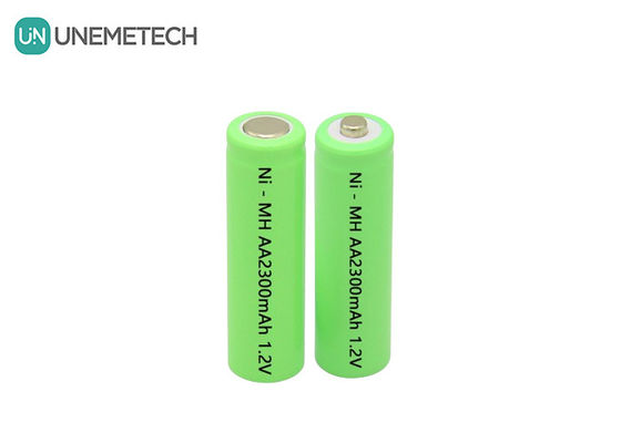 品質  OEM ODM NiMH Batteries 1.2V AA 2300mAh Rechargeable Battery AA2300 For Wireless Microphone 工場