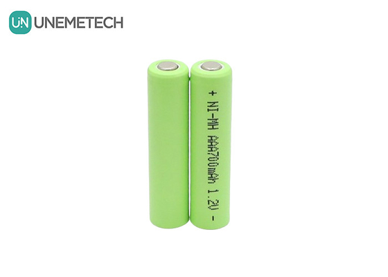 品質  UNEMETECH AAA Rechargeable Ni-MH Battery 1.2V 700mAh AAA700 For Electric Shaver 工場