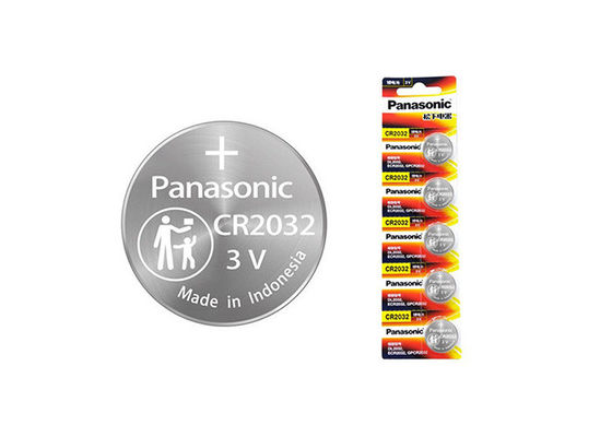 品質  Car Key Battery Panasonic CR2032 3V 225mAh Button Cells for Vehicle Keys 工場