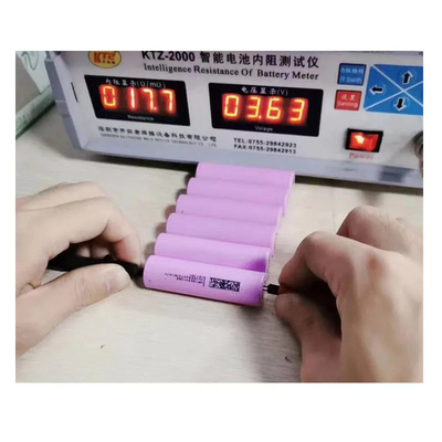 INR18650-26E 2600mAh 3C 1000 サイクル 3.65V リチャージ可能なリチウムイオン 18650 バッテリー