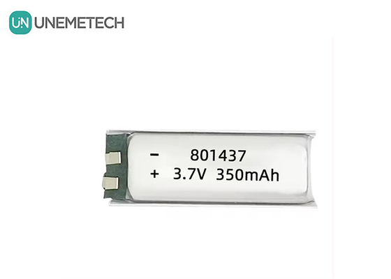 801437 3A 高速ポリマー電池 3.7v 350mah リポ電池 IoT電子機器用