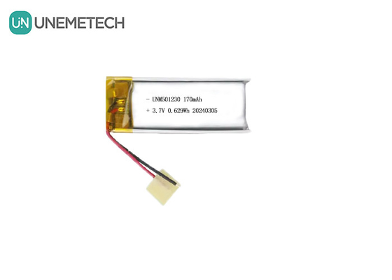 リチウムポリマー電池 501230 3.7V 170mAh リチウムポリマー電池 無線イヤホン