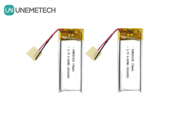 リチウムポリマー電池 501230 3.7V 170mAh リチウムポリマー電池 無線イヤホン