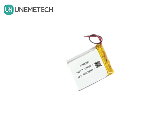 カスタム 3.8V 400mAh 高電圧 リチウムイオンバッテリーパック 622526 スマートウォッチ用