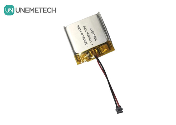 卸売 リッチャージ可能なリポバッテリー 352023 3.7V 115mAh GPS追跡用のリチウムイオンポリマーバッテリー