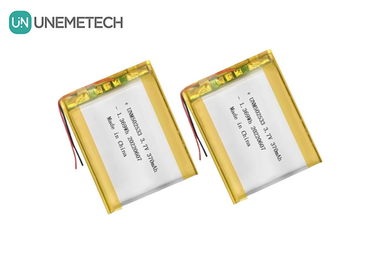 リチウム電池 502533 3.7V 370mAh リチウム電池 携帯時計用