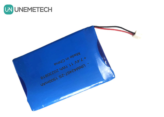2 セル リポリマー バッテリー 7.4V 1500mAh 2S リポリマー バッテリー パック 424567 美容器用