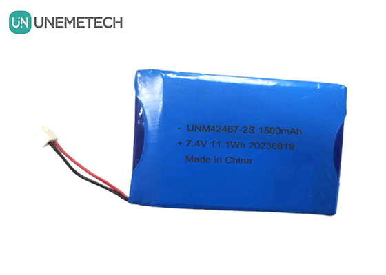 2 セル リポリマー バッテリー 7.4V 1500mAh 2S リポリマー バッテリー パック 424567 美容器用