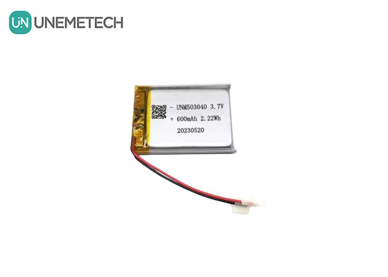 リチウムイオン充電電池 503040 3.7V リポ電池 600mAh 警報システムのための保護板