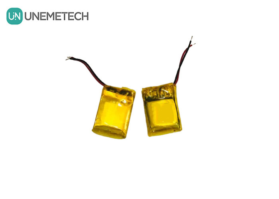 UNEMETECH 401115 再充電可能なポリマーリチウム電池 / 3.7V 40mAh イヤホン電池