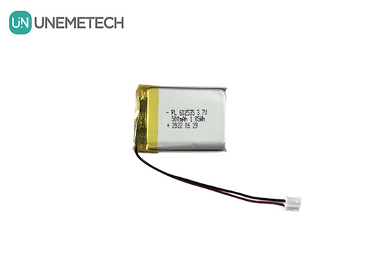長サイクル寿命 3.7V 500mAh リ充電可能なリポリマーバッテリー 602535 デジタル製品