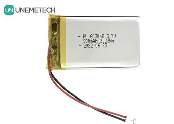 卸売 3.7V 900mAh 再充電可能なポリマー リチウムイオン電池 603048 美容器用