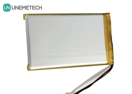 3.7V 3000mAh リチャージ可能なリチウムイオン電池 605080 電子機器用PCBとワイヤ接続器