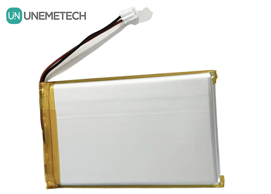 3.7V 3000mAh リチャージ可能なリチウムイオン電池 605080 電子機器用PCBとワイヤ接続器