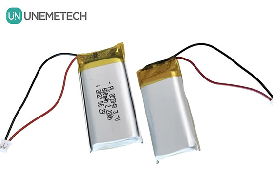 3.7V 600mAh 電子製品用 リポリマー電池 802040