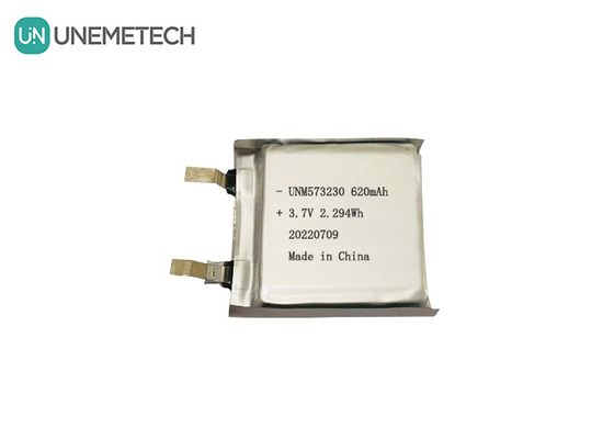 1C 放電電流 リチウムポリマー パワーパック 573230 620mAh 3.7V カスタム リポ バッテリー パック
