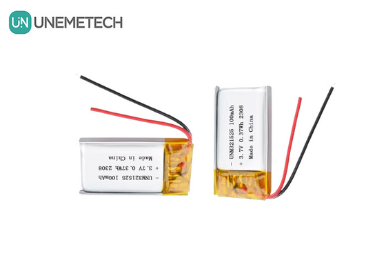 3.7V 80mAh 321525 リチウムイオンポリマー電池 電子製品用