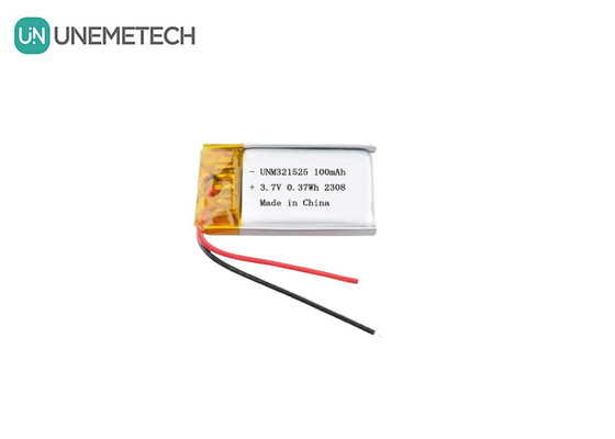 3.7V 80mAh 321525 リチウムイオンポリマー電池 電子製品用