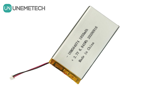 3.7V リチウムイオンポリマーバッテリー 1850mAh 564074 医療用美容器用