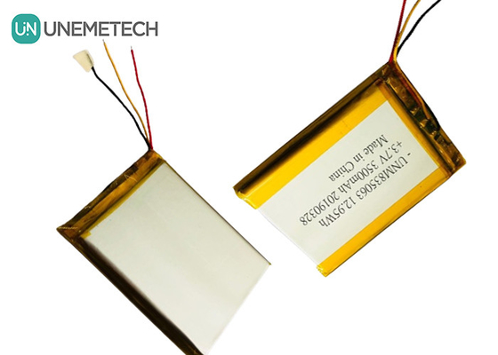 3.7V 3500mAh カスタム大型リチウムポリマー電池 835063 医療用美容器用