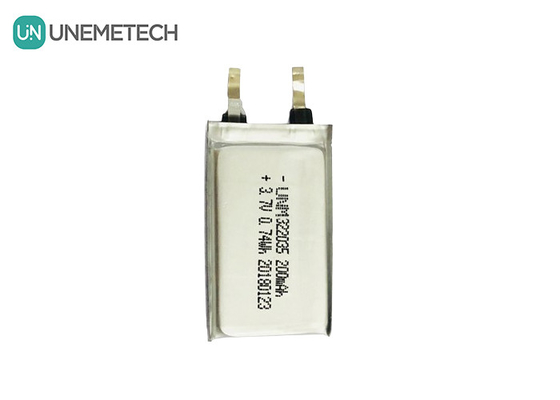 ワイヤレスヘッドセット用 リポリマーバッテリー 322035 3.7V 200mAh