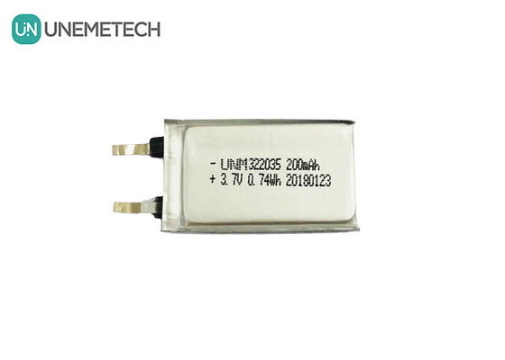 ワイヤレスヘッドセット用 リポリマーバッテリー 322035 3.7V 200mAh
