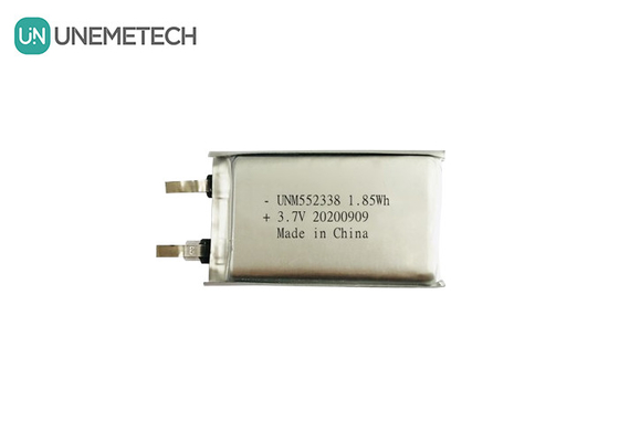 3.7V 500mAh カスタム充電可能なポリマーリチウム電池 552338 3C デジタル製品