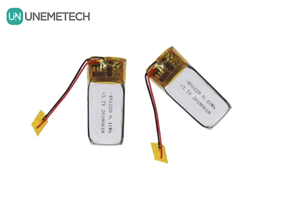 カスタムリチオイオンポリマーバッテリー 3.7V 110mAh 401229 イヤホン充電ケース用の小型リポバッテリー