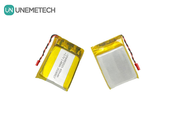 802025 リチウムポリマーバッテリー 3.7V 400mAh リチャージ可能な LiPO バッテリー GPS トラッカー