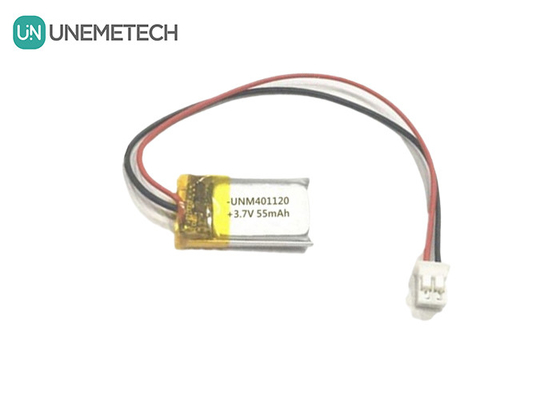 401120 3.7V 55mAh カスタム製のリポバッテリー / ヘッドフォン リポバッテリー