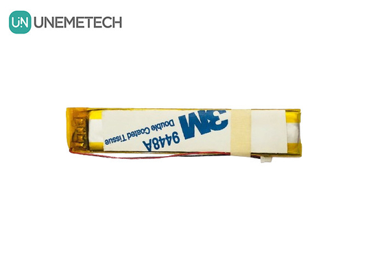 長い狭い3.7V 260mAh カスタム リチウムポリマーバッテリー 351363 インテリジェントメガネ