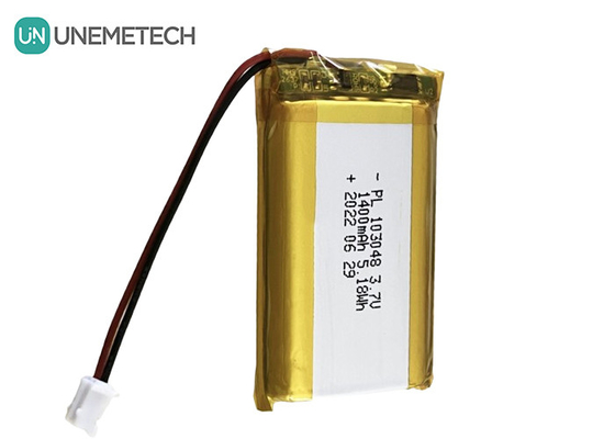 3.7V 1400mAh リ充電可能なリポリマーバッテリー 103048 リイオンポリマーバッテリーパック デジタルデバイス