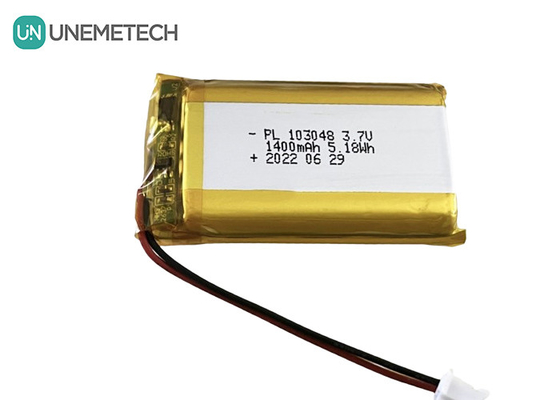3.7V 1400mAh リ充電可能なリポリマーバッテリー 103048 リイオンポリマーバッテリーパック デジタルデバイス