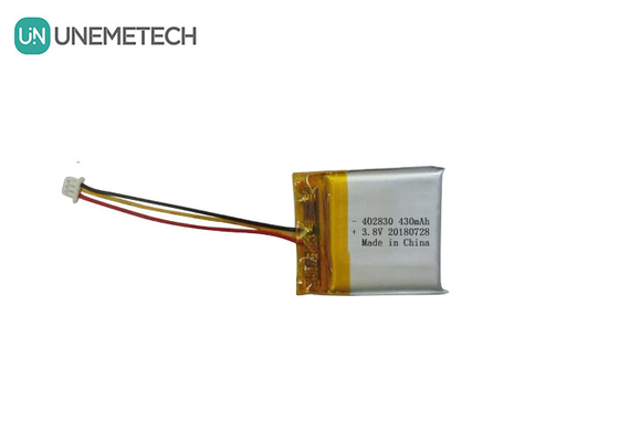 高電圧リポリマー電池 402830 3.8V 430mAh HV リポ電池 医療機器用