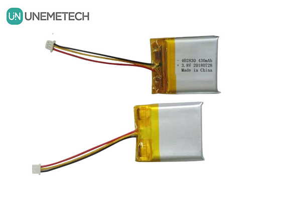 高電圧リポリマー電池 402830 3.8V 430mAh HV リポ電池 医療機器用