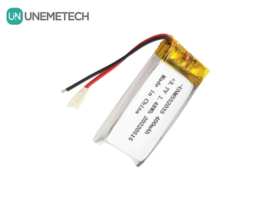 3.7V リチウムイオンポリマーバッテリー 552035 400mAh リポバッテリー 無線デバイス