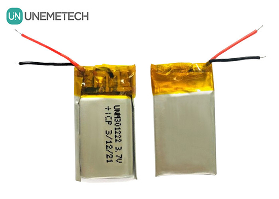 ワイヤレスヘッドセット リバーチャブル リポリバッテリー 3.7V 60mah 小型リポリマーバッテリー 301222