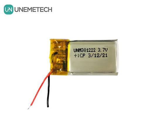 ワイヤレスヘッドセット リバーチャブル リポリバッテリー 3.7V 60mah 小型リポリマーバッテリー 301222