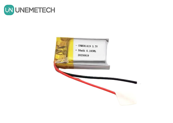 超小型 3.7v 50mah リポ電池 15C 高放電率 リチウムイオン電池 581419
