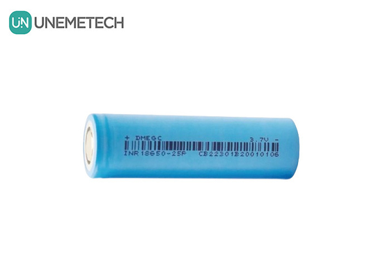 2500mAh 3.7V マックス 6A 連続充電 円筒型リチウムイオン電池 18650 INR18650-25P