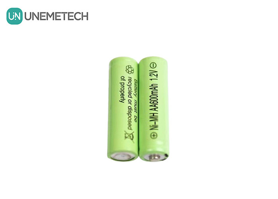 長サイクル寿命 NiMH AA 1.2V 600mAh 再充電電池 AA600 玩具用