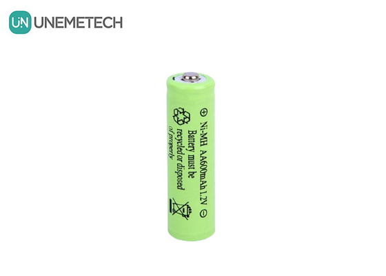 長サイクル寿命 NiMH AA 1.2V 600mAh 再充電電池 AA600 玩具用
