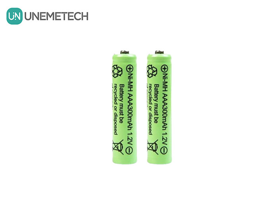 Ni-MH AAA バッテリー 1.2V 300mAh 太陽光灯とリモコン用の充電可能なバッテリー
