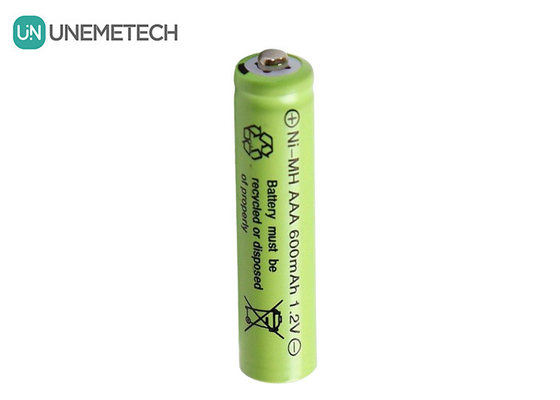 AAA 1.2V 600mAh 再充電可能なNiMHバッテリー AAA600 電子玩具用