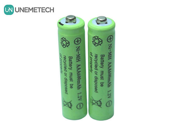 AAA 1.2V 600mAh 再充電可能なNiMHバッテリー AAA600 電子玩具用