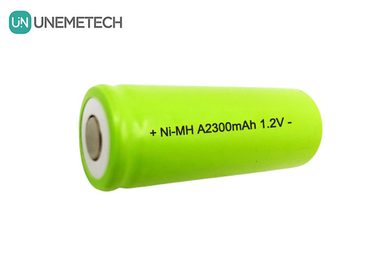 UNEMETECH Ni-MH A 2300mAh バッテリー 1.2V A2300 マイクロロボットのニッケル金属水化電池
