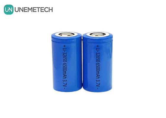 3.7V 6500mAh 再充電可能なリチウムイオン電池 32650 高容量軍用リチウム電池