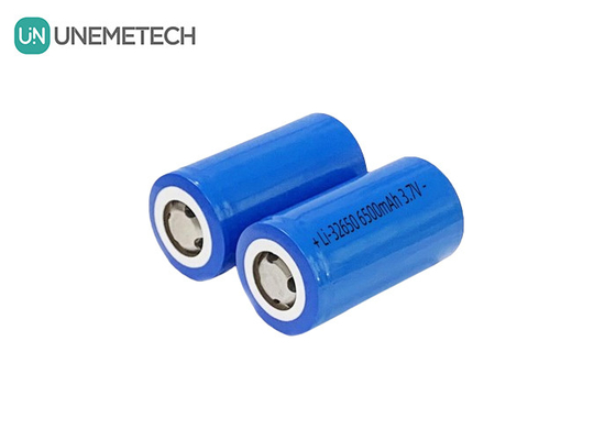 3.7V 6500mAh 再充電可能なリチウムイオン電池 32650 高容量軍用リチウム電池