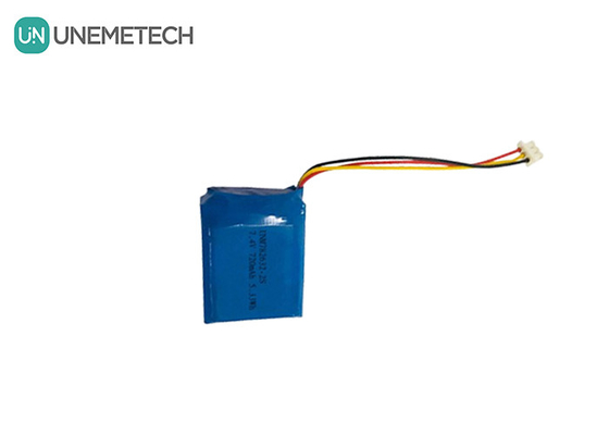 2S 7.4V リポリマー バッテリー パック 782632 720mAh カスタム リポ バッテリー パック
