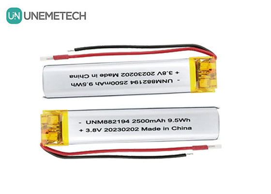 オーダーメイド 882194 高電圧 LiPo バッテリー 4.35V 2500mAh 1年保証